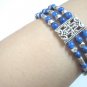 *FREE SHIPPING* BA216 TIBETAN SILVER 3 STRANDS ETHNIC TRIBAL BRACELET