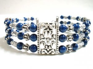 *FREE SHIPPING* BA216 TIBETAN SILVER 3 STRANDS ETHNIC TRIBAL BRACELET