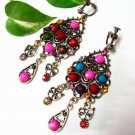 E1399 Exotic Jewelry Copper Hook Earrings 7.5cm