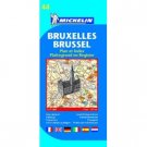 Michelin Bruxelles/ Brussels (Michelin City Plans) (French Edition) [Folded Map] (Map)
