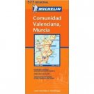 Michelin Map No. 577 Comunidad Valenciana, Murcia (Southeast Spain) (Spanish Edition) (Map)