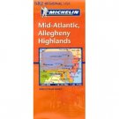 Michelin Map USA Mid-Atlantic, Allegheny Highlands 582 (Michelin Maps) (Map)