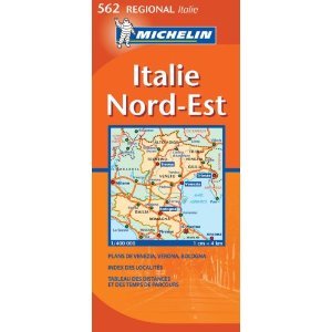 Italy North East Map 562 (Michelin Maps)