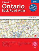 MapArt Ontario Back Roads Atlas