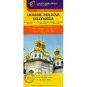Ukraine, Moldavie and Belarus Map by Cartographia
