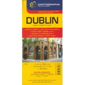 Dublin Map by Cartographia  Ireland