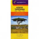 Kenya, Tanzania (Country Map)