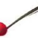 NEW COLORS SILICONE LADLE PUNCH SOUP COOKING SERVING NON-STICK SPOON RED