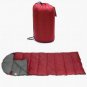 NEW RED LIGHT BACKPACK MUMMY SLEEPING BAG KAYAK CAMPING FISHING TENT 20 DEGREE