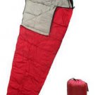 NEW RED LIGHT BACKPACK MUMMY SLEEPING BAG KAYAK CAMPING FISHING TENT 20 DEGREE