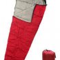 NEW RED LIGHT BACKPACK MUMMY SLEEPING BAG KAYAK CAMPING FISHING TENT 20 DEGREE