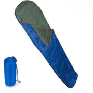NEW LIGHT BACKPACK MUMMY SLEEPING BAG BIKE KAYAK CAMPING FISHING TENT 20 DEGREE