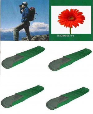 SUPER SALE!!! 4 LOT NEW BACKPACK MUMMY SLEEPING BAG BICYCLES TENT 20 DEGREE HIKE