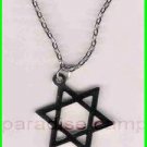 ISRAEL JUDAICA JEWISH STAR OF DAVID PENDANT&NECKLACE★★★