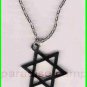 ISRAEL JUDAICA JEWISH STAR OF DAVID PENDANT&NECKLACE★★★