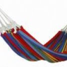 P-C MULTI COLOR OUTDOOR 100% COTTON GAZEBO FURNITURE HAMMOCK SWING HANGING BED