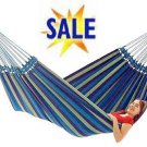 P-C SALE NEW MULTICOLOR OUTDOOR 100% COTTON GAZEBO GARDEN HAMMOCK SWING 100/200 CM