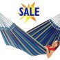 P-C SALE NEW MULTICOLOR OUTDOOR 100% COTTON GAZEBO GARDEN HAMMOCK SWING 100/200 CM