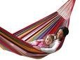 P-C NEW MULTI COLOR OUTDOOR 100% COTTON SINGLE FURNITURE HAMMOCK SWING HANGING BED
