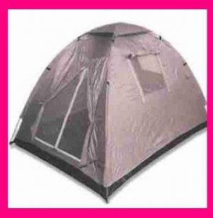 P-C NEW 2 MAN DOME BACKPACK CAMPING ANTI-UV TENT GEAR SEALED BOTTOM+WINDOW BIKE HIKE