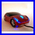 P-C NEW 1 RED RACING SPORT CAR USB 2.0 3D OPTICAL MOUSE MICE FOR PC/LAPTOP FLASH LIGHT