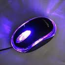 P-C NEW 1 OPTICAL USB MINI SCROLL WHEEL 3D OPTICAL MOUSE MICE FOR PC/LAPTOP FLASH LIGHT