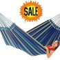 P-C SALE NEW MULTICOLOR OUTDOOR 100% COTTON GAZEBO GARDEN HAMMOCK SWING 100/200 CM
