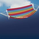 P-C NEW MULTI COLOR OUTDOOR 100% COTTON SINGLE FURNITURE HAMMOCK SWING HANGING BED