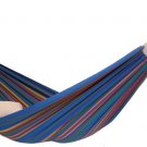 P-C NEW MULTI COLOR OUTDOOR 100% COTTON SINGLE FURNITURE HAMMOCK SWING HANGING BED