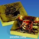 p-c  PIRATES OF THE CARIBBEAN LARGE 20 PIRATE PARTY NAPKINS DISNEY BIRTHDAY 33 cm/13" FREE U.S. POST