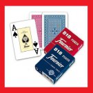p-c NEW SEALED FOURNIER 818 JUMBO INDEX RED OR BLUE POKER ORIGINAL PLAYING DECK CARD FREE U.S. POST