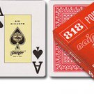 p-c NEW SEALED FOURNIER 818 JUMBO INDEX RED OR BLUE POKER ORIGINAL PLAYING DECK CARD FREE U.S. POST