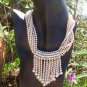 Stunning Vendome Faux Pearl & Rhinestone Necklace and Earrings