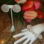 VINTAGE SIGNED MIRIAM HASKELL EARRINGS & BRACELET