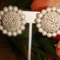 VINTAGE SIGNED MIRIAM HASKELL EARRINGS & BRACELET