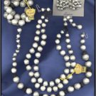 Rare Mint Vintage Laguna Full set plus extra necklace- with original tags - Book Piece Rare Mint Vintage Laguna Full set plus extra necklace- with original tags - Book Piece