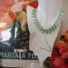 Estate Vintage Coro Necklace, Bracelet, Earrings Lucite Estate Vintage Coro Necklace, Bracelet, Earrings Lucite