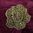 Vintage Estate Signed Weiss Rose Rhinestone Brooch Pin Vintage Estate Signed Weiss Rose Rhinestone Brooch Pin