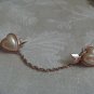 Estate Unsigned Sweater Pin Set Valentines Hearts and Arrows