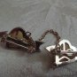 Estate Unsigned Sweater Pin Set Valentines Hearts and Arrows