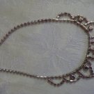 Estate Vintage Unsigned Rhinestone Necklace Choker Estate Vintage Unsigned Rhinestone Necklace Choker
