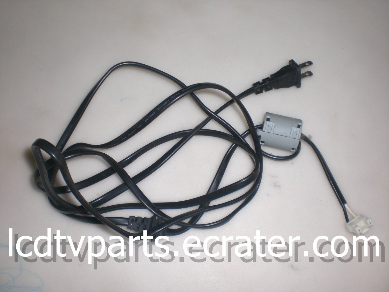 75002678, AC Power Cord Cable for TOSHIBA 46RV530U LCD TV, Plasma, Flat