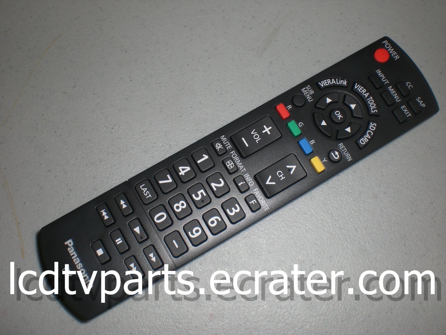 N2QAYB000321 - Telecomando di ricambio per TV LCD al plasma Panasonic