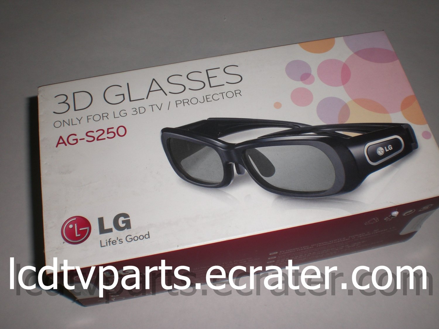 EBX61368401, AGS250,3D GLASSES FOR LG 50PM6700