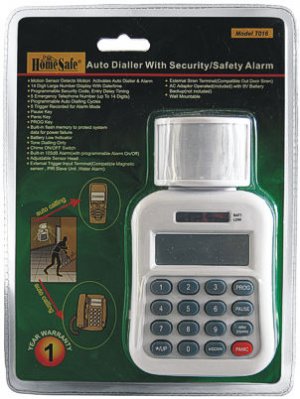 Homesafe Auto Dialer With Security & Safety Alarm