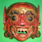 Bali Hindu Raksasa Mask  Gargoyle Demon Hand carved Medium 11 x 11 inch