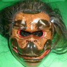 Bali Monkey Mask Hindu Celeluk Hanaman with hair Gargoyle Hand carve d 8x7 inch