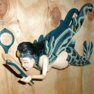 Wholesale lot of Five-5 Dewi Rice Goddess Flying Hanging Lady Hand Wood C+M 11"