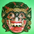 Bali Hindu Raksasa Mask  Gargoyle Demon Hand carved small 8.5 x 8 inch