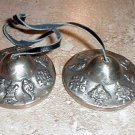 Tibetan Tingsha Tinksha  Tingksa 2.0 inch D Cymbals w/ OM MANE PADME HUM  Bell